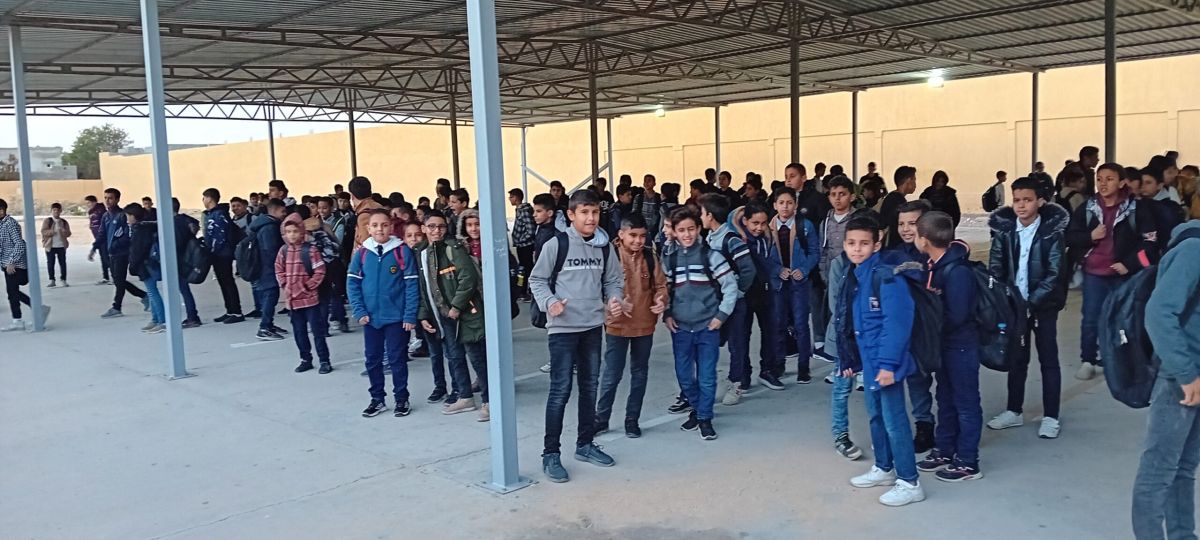 أكْثر من مليونَي ومائة ألف طالب يتوجّهون لِمدارسهم في كامِل التّراب الليبي وخارجه - وزارة التربية والتعليم أكْثر من مليونَي ومائة ألف طالب يتوجّهون لِمدارسهم في كامِل التّراب الليبي وخارجه