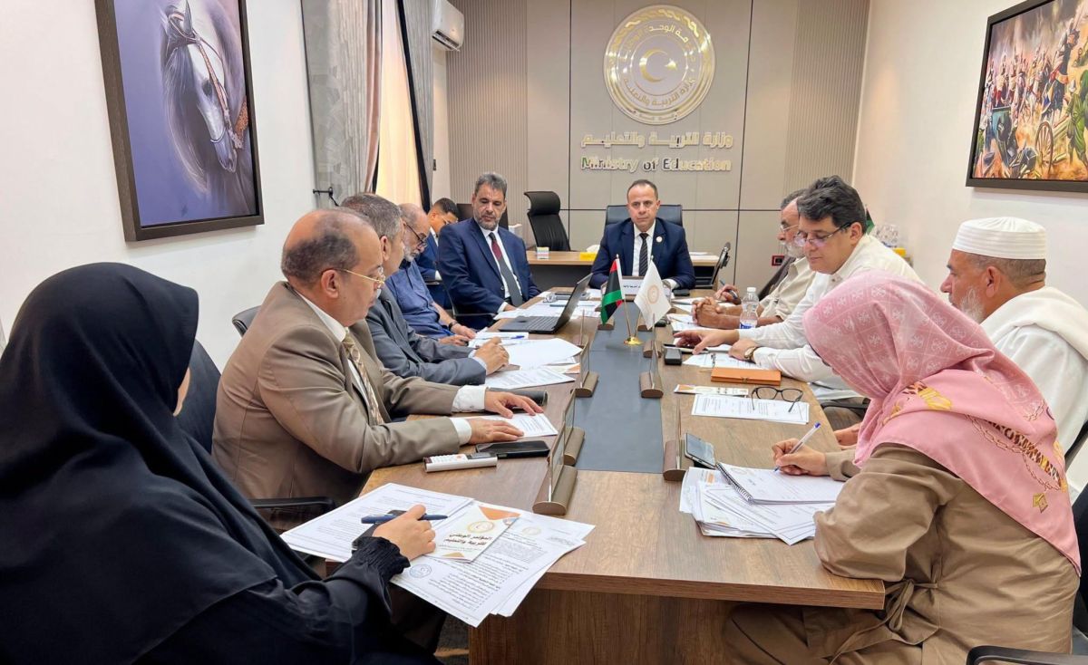 برئاسة وزير التربية والتعليم.. اجتماع لمتابعة الترتيبات الجارية لانطلاق المؤتمر الوطني للتربية والتعليم 2026م - وزارة التربية والتعليم برئاسة وزير التربية والتعليم.. اجتماع لمتابعة الترتيبات الجارية لانطلاق المؤتمر الوطني للتربية والتعليم 2026م