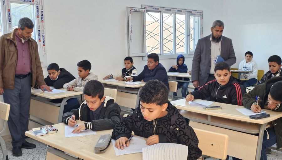 875975 تلميذ وطالب تقدَّموا لإجراء الاِمتحانات النِّهائية للفصلِ الدراسي الثاني لصفوفِ النقل