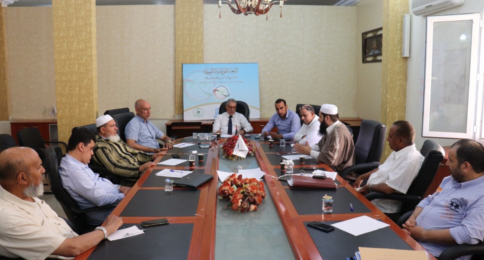 المجلس الاستشاري يُحدِّد جُملة من المواضيع لمُناقشتها مع مركز البُحوث والاستشارات بجامعة طرابلس