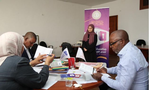 تواصل عملية التقييم النهائي لمنافسات مبادرة تحدي القراءة في دولة ليبيا