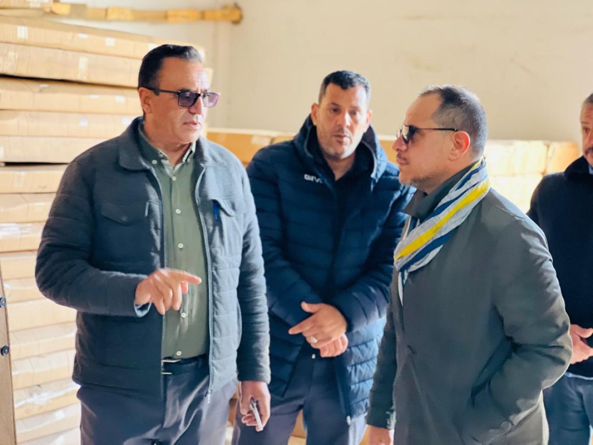 الوزير يتابع سير العمل بالمخازن الرئيسية لوزارة التربية والتعليم