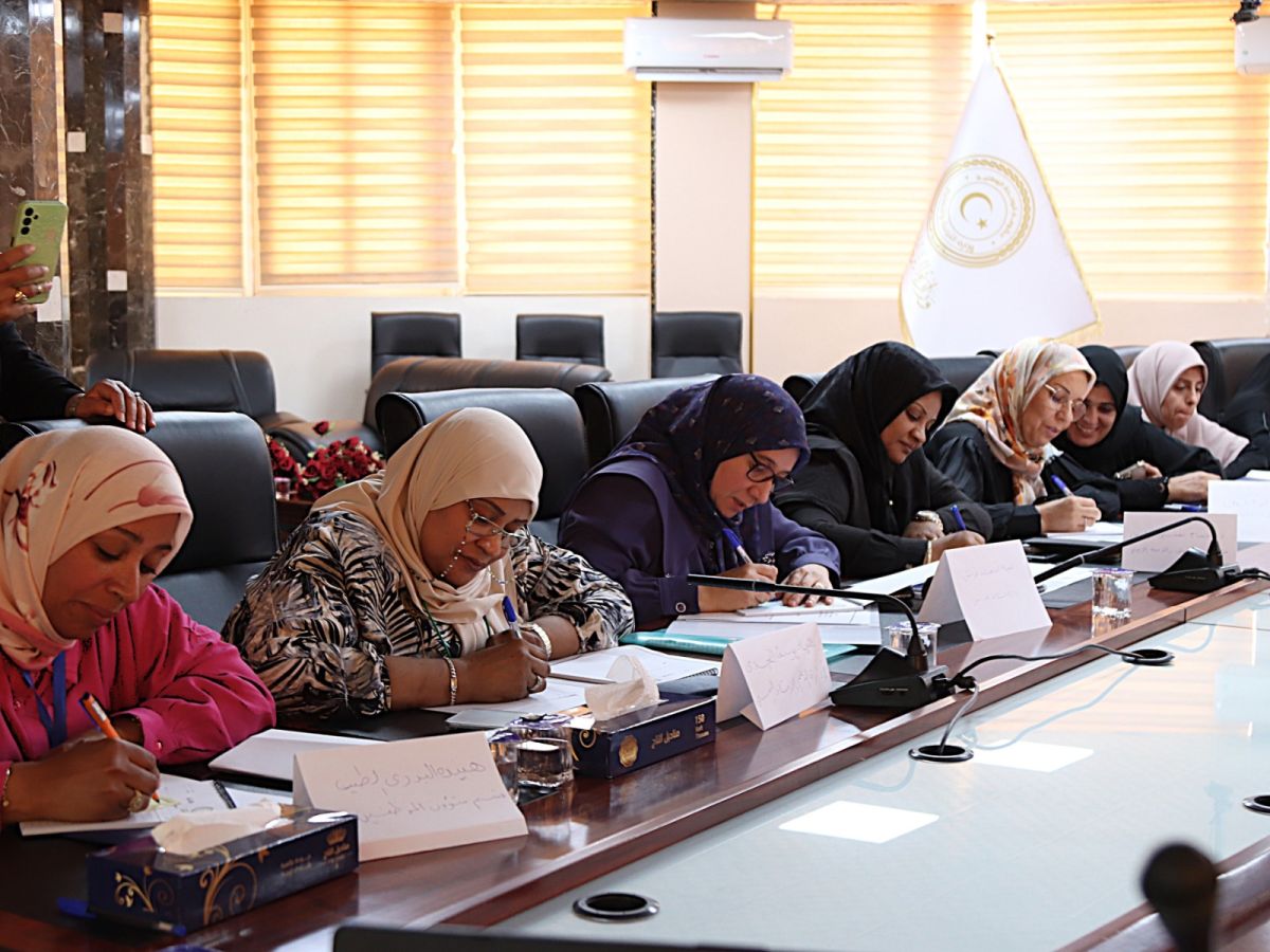 مكتب دعم وتمكين المرأة بالوزارة ينظم ورشة عمل تحت عنوان دعم وتمكين المرأة بين الواقع والتحديات وآفاق التطوير
