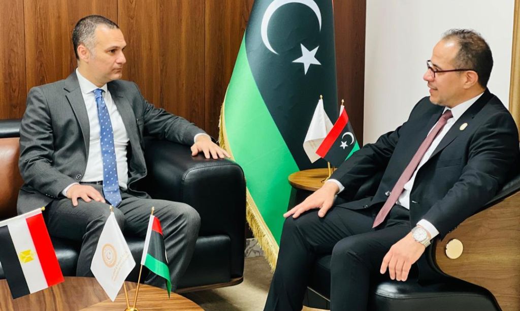 وزير التربية والتعليم يستقبل القائم بأعمال سفارة جمهورية مصر العربية لدى ليبيا