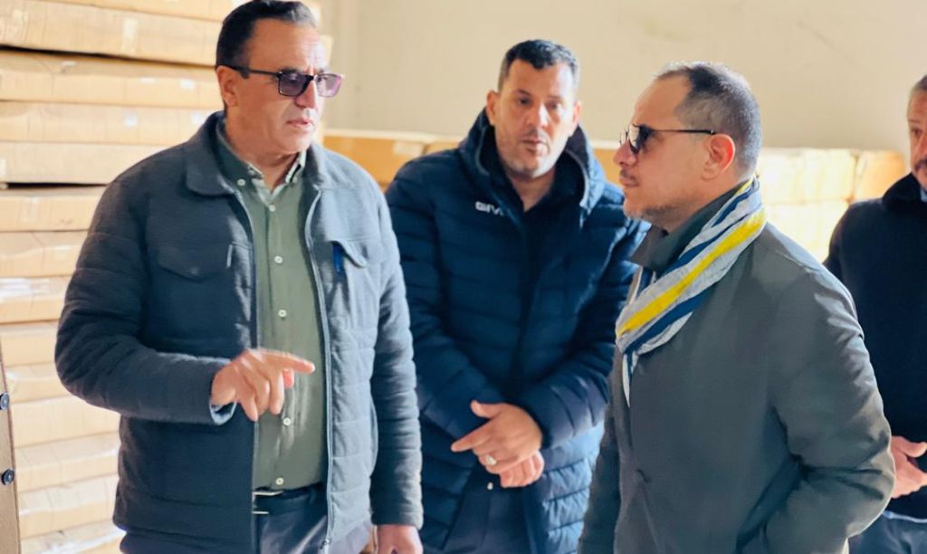 الوزير يتابع سير العمل بالمخازن الرئيسية لوزارة التربية والتعليم