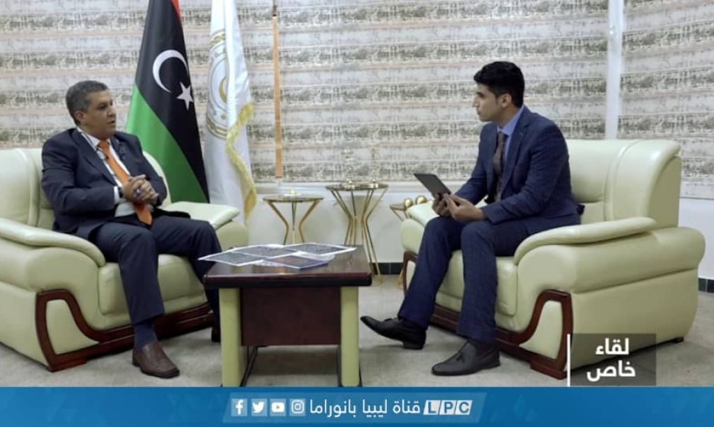 الوزير يتحدث عن وضع التعليم في ليبيا ومشاكله والاجراءات التي يحتاجها