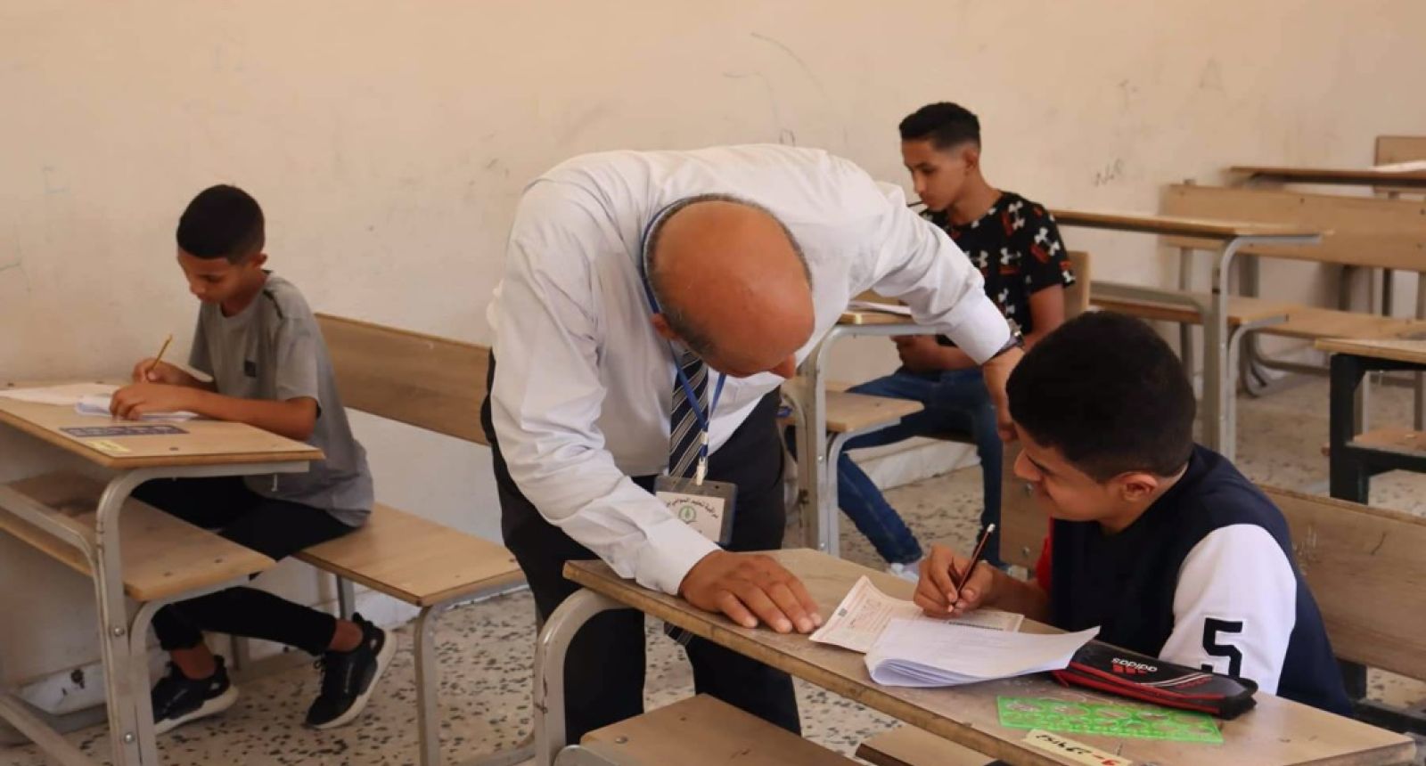 اِنتهاء اِمتحانات شهادة إتمام مرحلة التعليم الأساسي دون تسجيل تسرب في الأسئلة