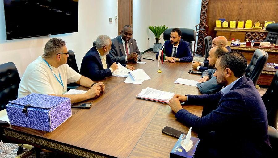 وزير التربية والتعليم رئيس اللجنة الوطنية الليبية للتربية والثقافة والعلوم يجري زيارة إلى مقر المنظمة العربية للتربية والثقافة والعلوم