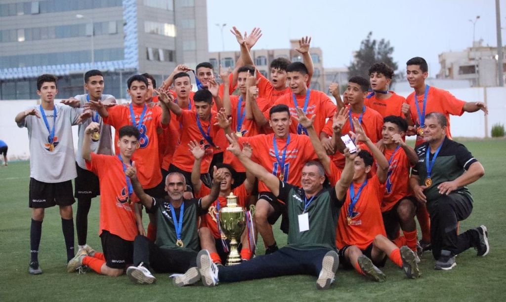 تَتوِيج مُنتخب مصراتة بالبُطولة المدرسية لِكرة القدم على مستوى ليبيا بِبنغازي