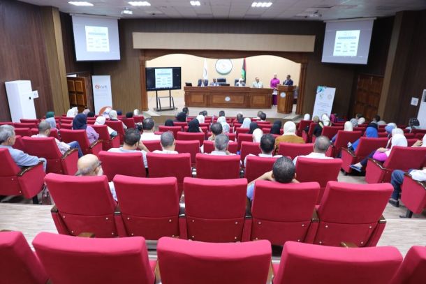 الوزير يلتقي بأعضاء اللجنة المركزية للمنتدى الأول للمواهب الطلابية بمراقبة التربية والتعليم مصراتة