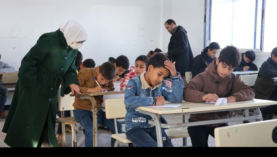 875975 تلميذ وطالب تقدَّموا لإجراء الاِمتحانات النِّهائية للفصلِ الدراسي الثاني لصفوفِ النقل