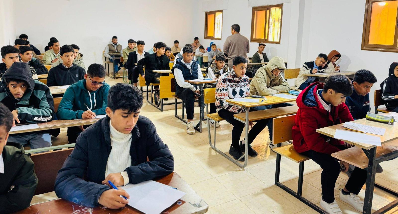 اِنطلاق الاِمتحانات النصفية للفصل الدراسي الثاني لسنوات النقل