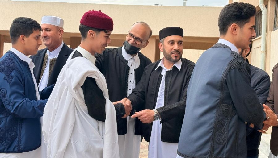 الوزارة تنظم حفل معايدة بمناسبة عيد الفطر المبارك