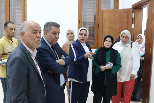 وَزِير التَّربية والتَّعليم يحضر اِختتام الورشة التدريبية "التُّراث الثقافي المغمور بِالمياه في ليبيا"