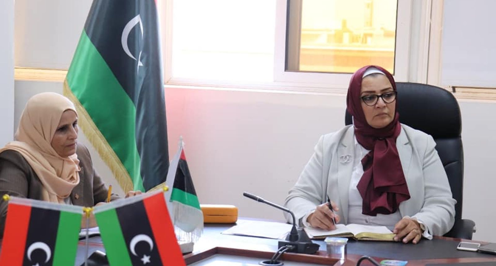 الاجتماع التّنظيمي الأول بين إدارة الخِدمة الاجتماعية والصحة المدرسية والدعم النّفسي ومؤسسة الرّعاية الصحية