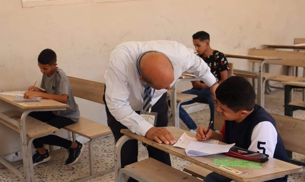 اِنتهاء اِمتحانات شهادة إتمام مرحلة التعليم الأساسي دون تسجيل تسرب في الأسئلة