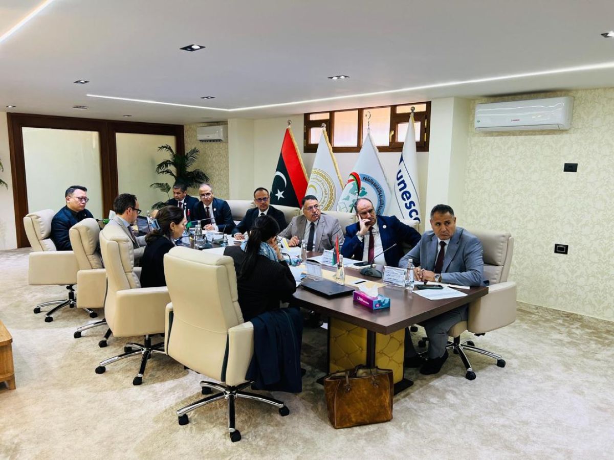 اجتماعات الجهات الوطنية العاملة في مجالات التربية والثقافة والعلوم مع وفد منظمة اليونسكو