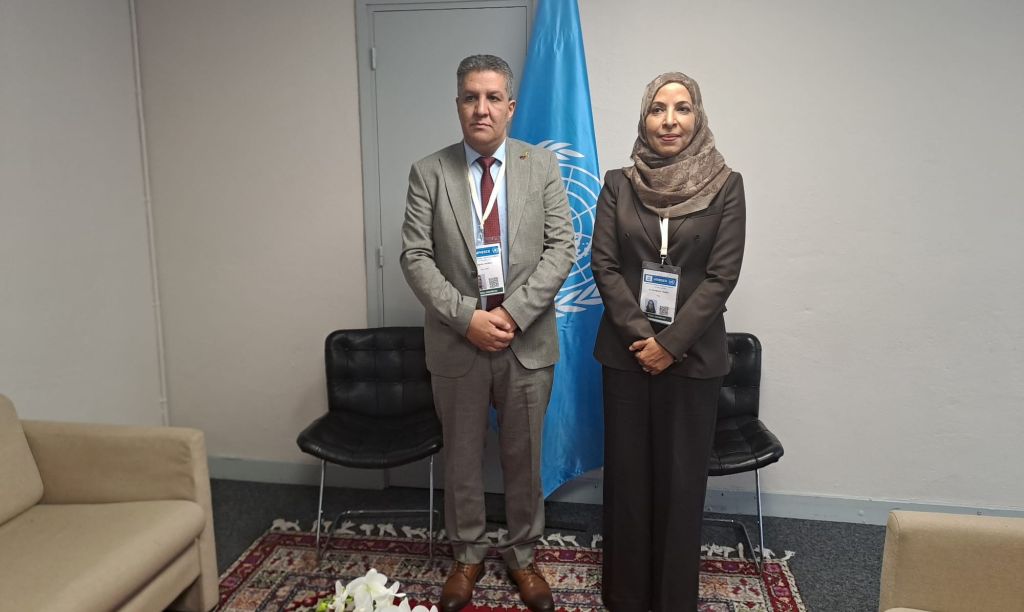 الوَزير يبحث مع نظيرته العمانية دعم العمل الثنائي في مجالَي التَّربية والتَّعليم والإعداد لِمذكِّرة تفاهم