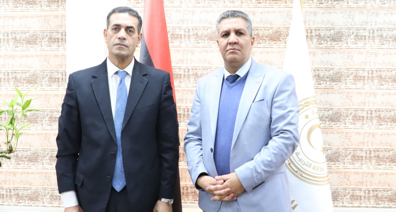 وَزير التُربية والتّعليم يُناقش مع رئيس المفوّضية الوطنية العليا للانتخابات اِستعدادات تنفيذ اِنتخابات المجالس البلدية خلال العام المُقبل