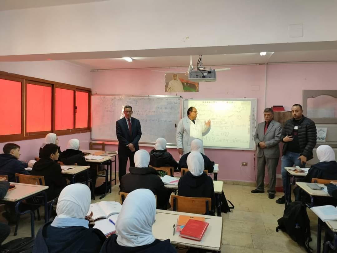 بِرئاسة وكيل شؤون المراقبات .. وفد الوزارة يزور عدداً من المدارس الليبية في القاهرة والإسكندرية - وزارة التربية والتعليم بِرئاسة وكيل شؤون المراقبات .. وفد الوزارة يزور عدداً من المدارس الليبية في القاهرة والإسكندرية