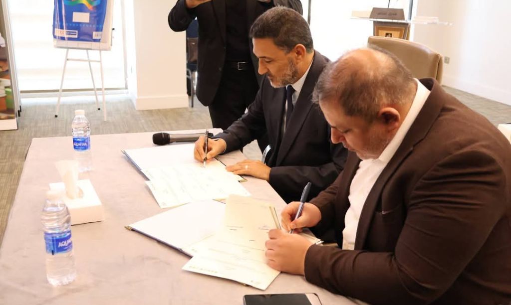 توقيع اِتّفاقية التّفاهم بين مركز المعلومات والتوثيق وشركة المدار الجديد