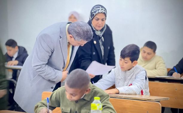 الوزير يفتتح مدرستَي العجيلات الثانوية وحلفاية الشمالية ببلدية العجيلات