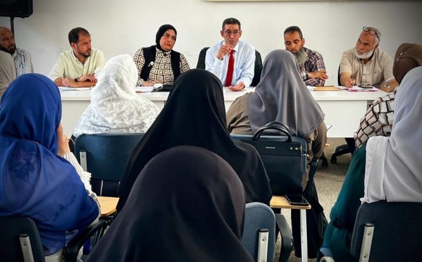 المقريف: أحث الطلاب على التجهز للامتحانات "دراسة ومراجعة وتحليلا" ولن نذخر جهداً لضبط كل مساهم في الغش