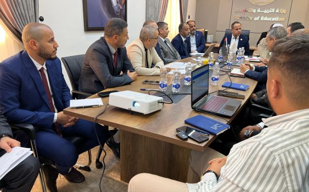 إدارة التخطيط والاستراتيجيات تعقد الاجتماع الثاني للفريق الفني لإعداد الخطة الاستراتيجية للوزارة (2027-2031)