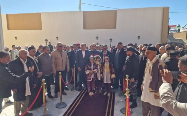 ​وزير التربية والتعليم يتفقد سير العمل بـ "مدارس المستقبل" في ترهونة ويلتقي بأعيانها ومجلسها البلدي