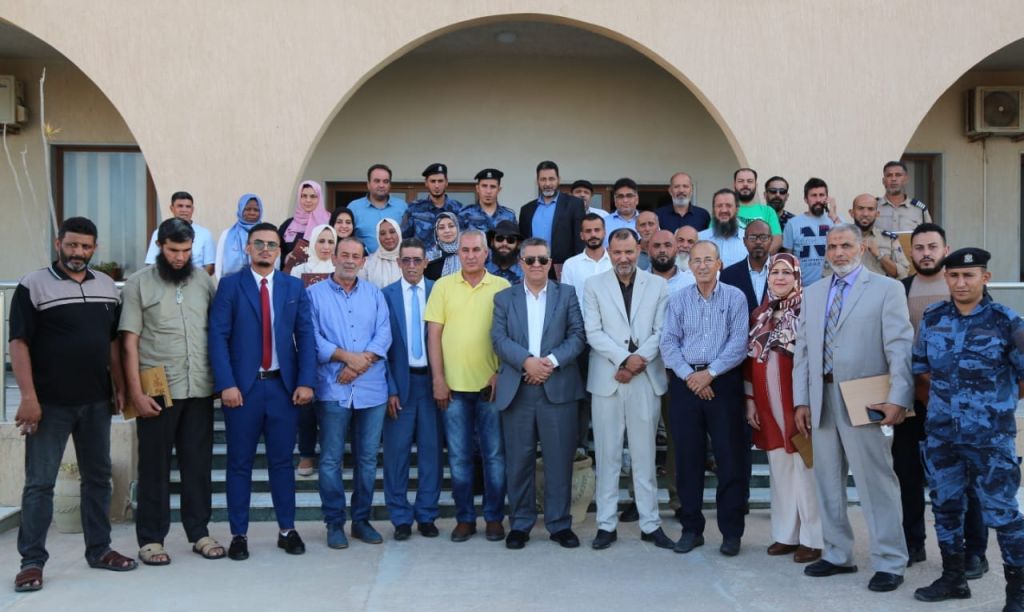 وَزِير التَّربية والتَّعليم يحضر اِختتام الورشة التدريبية "التُّراث الثقافي المغمور بِالمياه في ليبيا"
