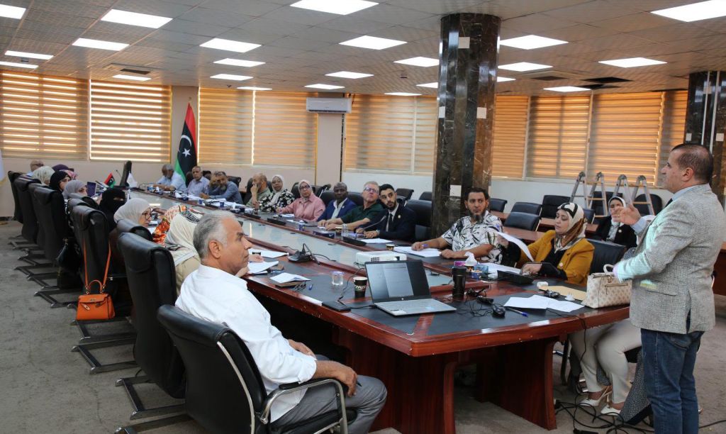 إدارة التخطيط والاستراتيجيات تعقد الاجتماع الثاني للفريق الفني لإعداد الخطة الاستراتيجية للوزارة (2027-2031)